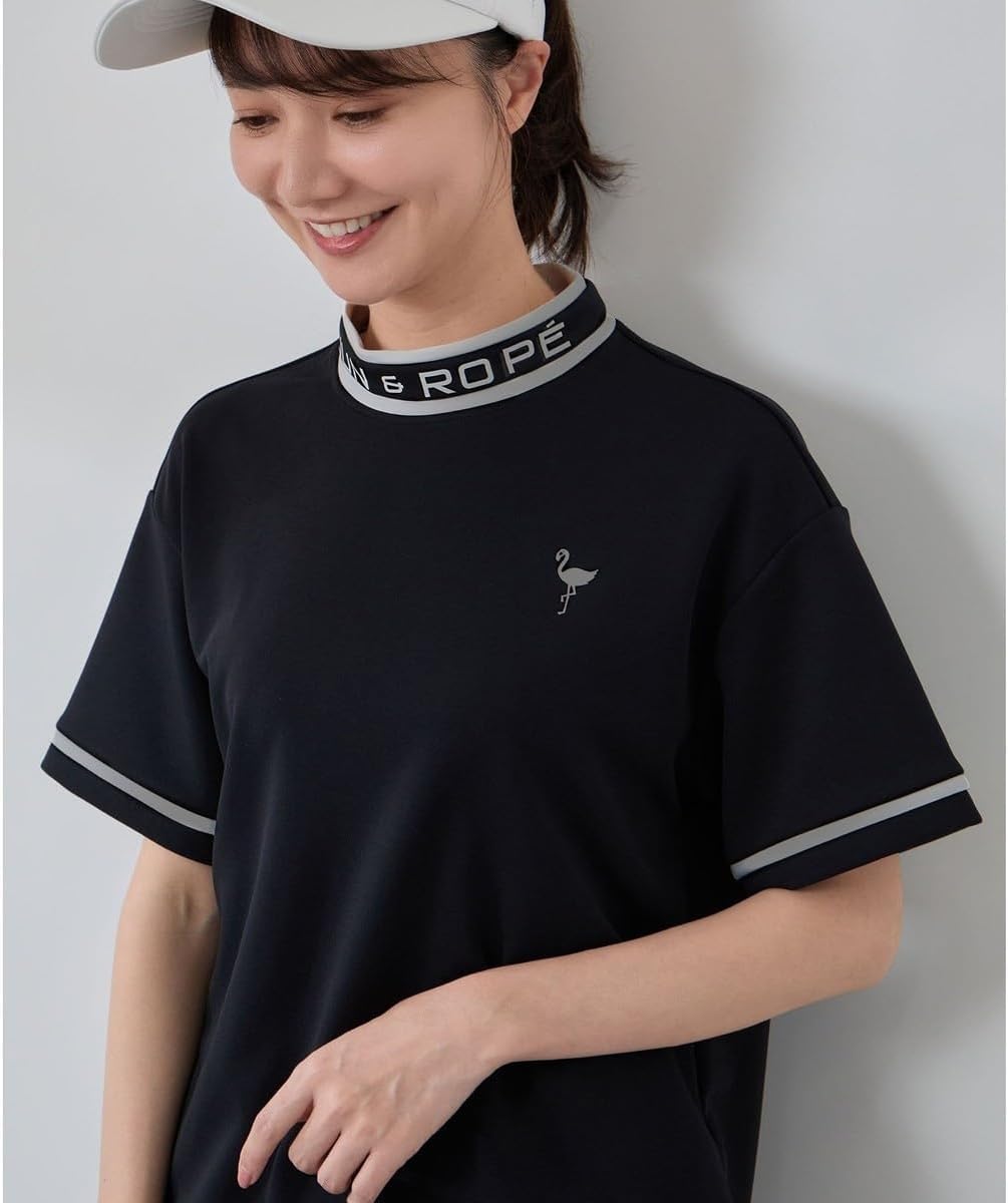 ジュンロペ　JUN＆ROPE’ダンボールニット5分袖　プルオーバー　ブラウン Amazon.co.jp: [ジュン＆ロぺ] セットアップ対応 ダンボールニット5分
